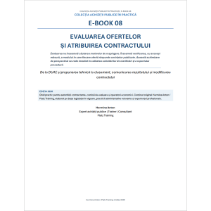 Ebook 8 – Evaluarea ofertelor și atribuirea contractului