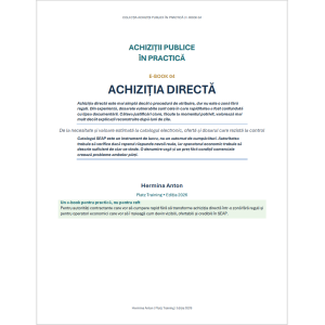 Ebook 4 – Achiziția directă